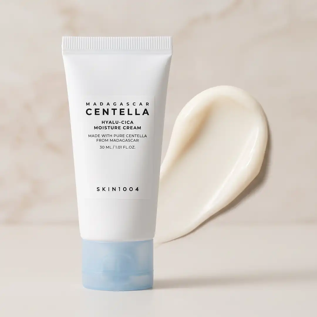 SKIN1004 Madagascar Centella Hyalu-Cica Moisture Cream 30ml — Madagaskar'ın Yatıştırıcı Gücü