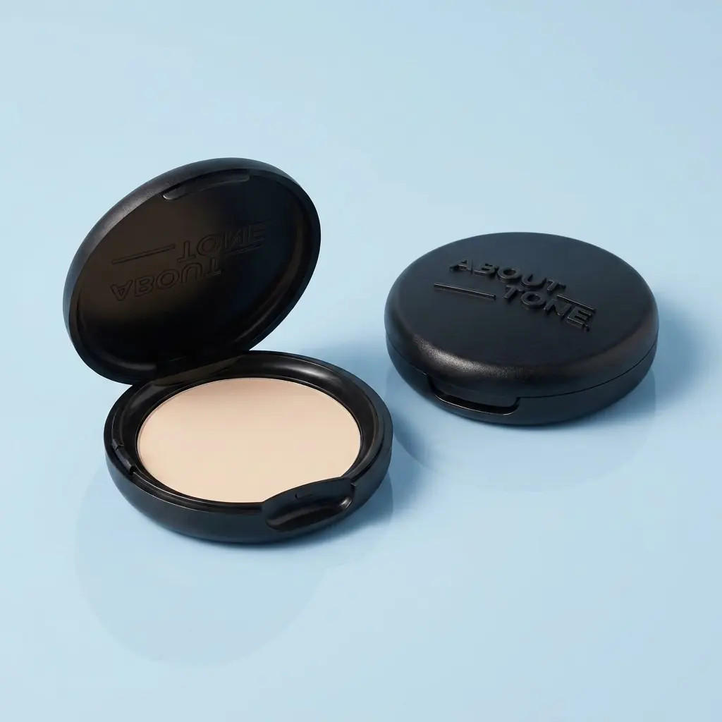 ABOUT TONE Blur Powder Pact — Hafif, ince partikül
