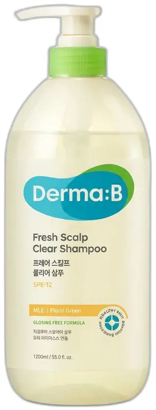 Derma:B Fresh Scalp Clear Shampoo 1000ml