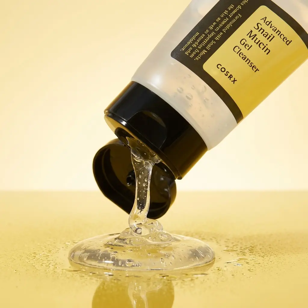 COSRX Advanced Snail Mucin Gel Cleanser 150ml — Salyangoz salgı filtratı