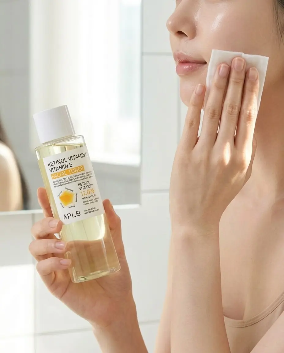APLB Retinol Vitamin C Vitamin E Facial Toner 160ml — Günlük rutin adımı