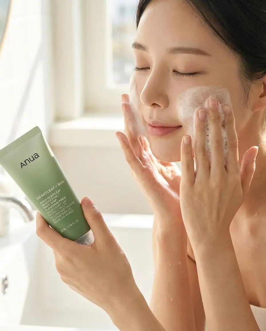 Anua Heartleaf Quercetinol Pore Deep Cleansing Foam 25ml — Sabah Akşam Ferah Temizlik
