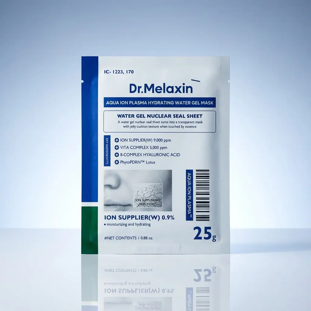 Dr.Melaxin Aqua Ion Plasma Water Gel Mask 25g — Patentli L22 lipid