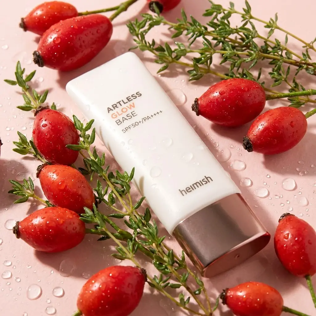 Heimish Artless Glow Base SPF50+ 40ml — Pembe İnci Aydınlığı