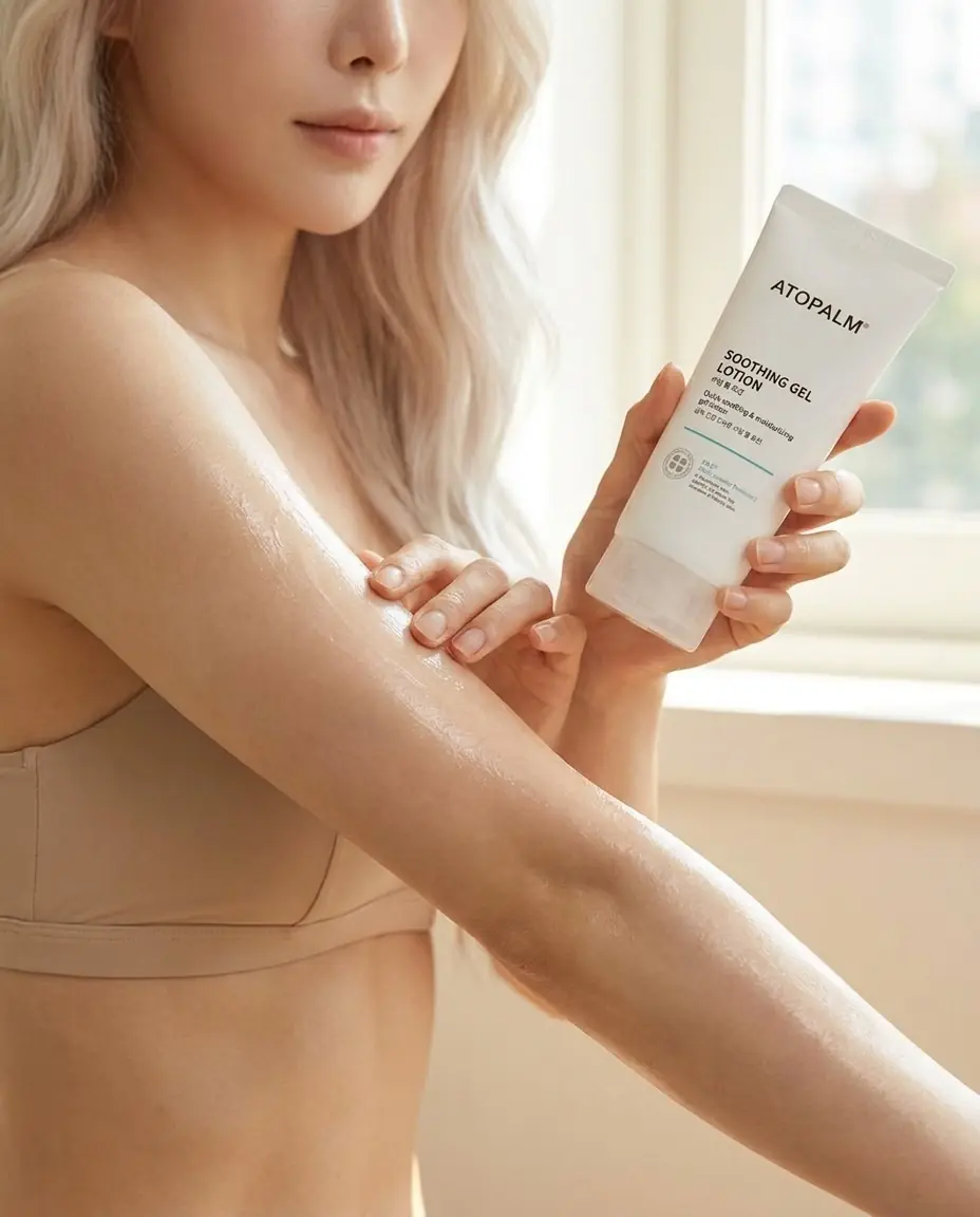 ATOPALM Soothing Gel Lotion 120ml — Yüz ve Vücuda Kolay