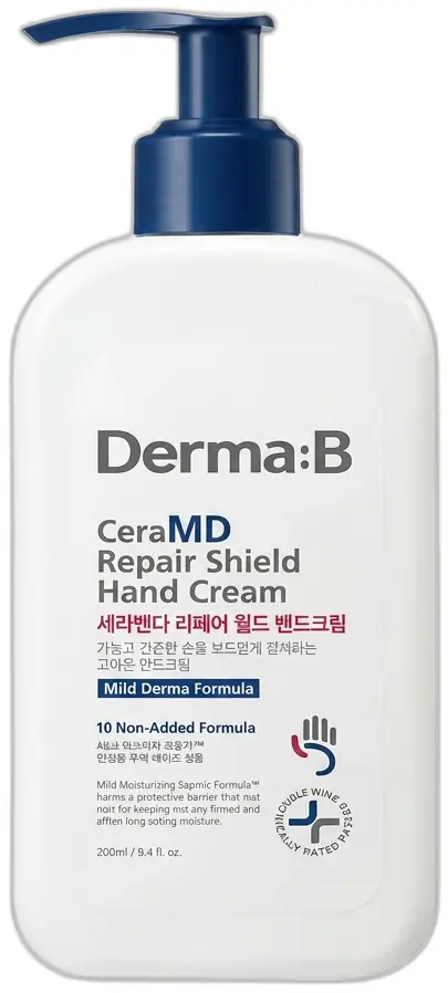 Derma:B CeraMD Repair Shield Hand Cream 250ml