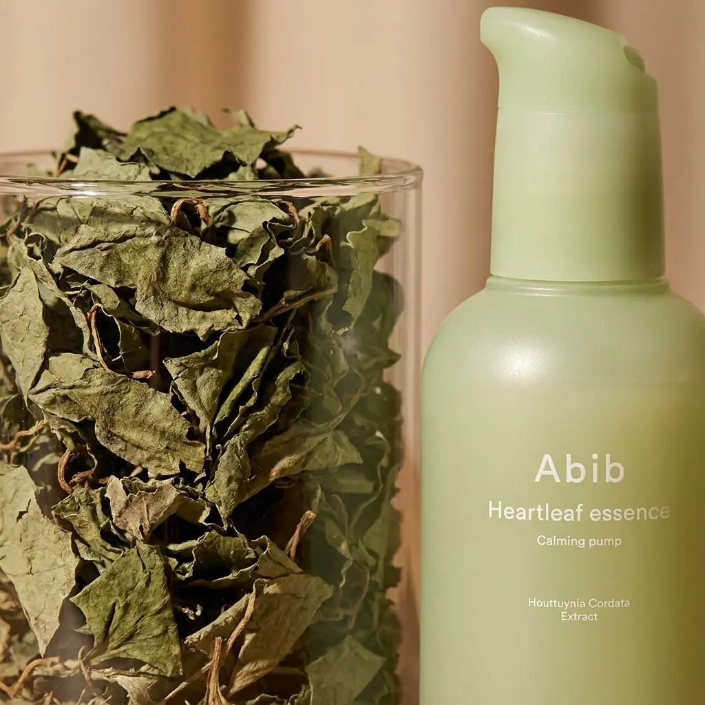 Abib Heartleaf Essence Calming Pump 50ml — Gücünü Saf Bitki Özlerinden Alır