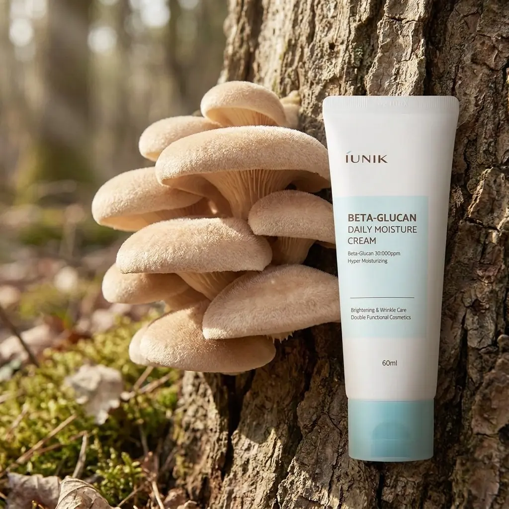 iUNIK Beta Glucan Daily Moisture Cream 60ml — Bariyer görünümüne destek